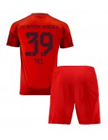 Bayern Munich Mathys Tel #39 Domácí dres pro děti 2024-25 Krátký Rukáv (+ trenýrky)